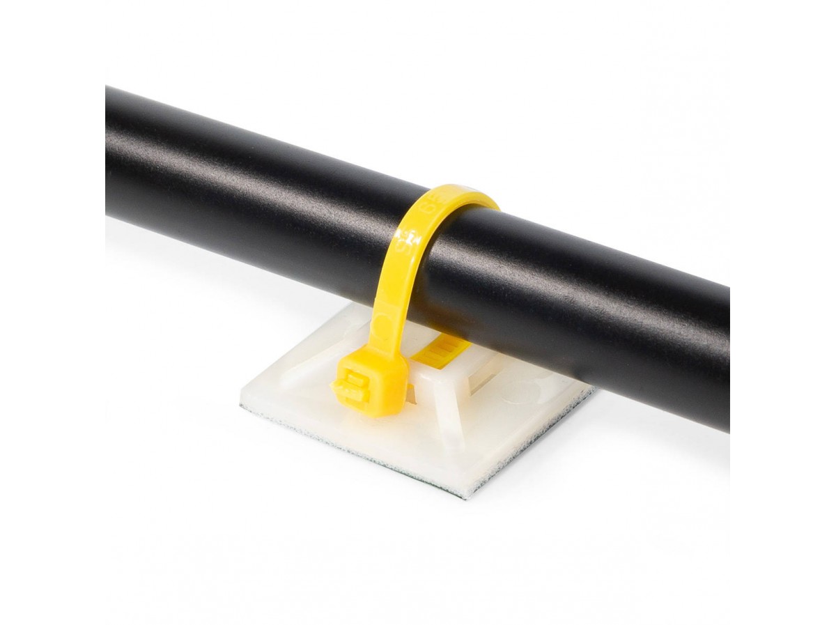 Площадка самоклеящаяся Fortisflex ПМС-О 28х28 (бел) (100шт)